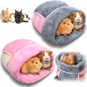 2-Piece Guinea Pig Bed – Cozy Sack & Sleeping Cushion for Small Pets